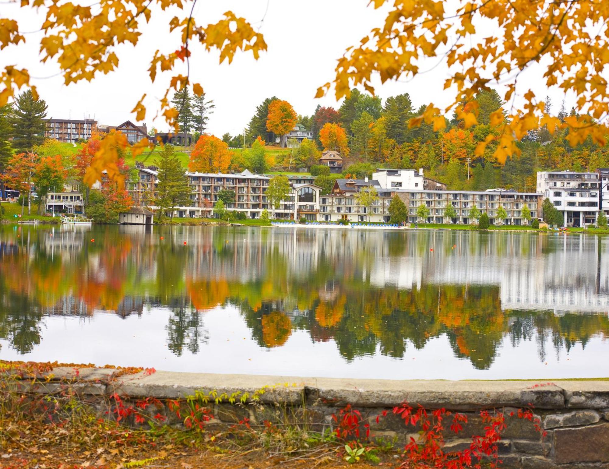 Golden Arrow Lakeside Resort Lake Placid Bagian luar foto